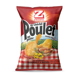 Original Chips Poulet im Chörbli